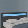 LED Polsterbett Paris 180x200cm Dunkelgrau [Corium] Bild 3