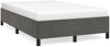 vidaXL Bettgestell ohne Matratze Dunkelgrau 120x200 cm Samt 347313 Bild 2