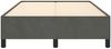 vidaXL Bettgestell ohne Matratze Dunkelgrau 120x200 cm Samt 347313 Bild 5
