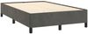 vidaXL Bettgestell ohne Matratze Dunkelgrau 120x200 cm Samt 347313 Bild 4