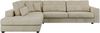 Freistehendes Ecksofa mit lose Kissen, L-form - SAVONA - links - Beige Velours Bild 5