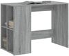 vidaXL Schreibtisch Grau Sonoma 102x50x75 cm Holzwerkstoff 840546 Bild 3