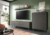 Wandboard (B/H/T: 160x20x20 cm) in grau matt tiefzieh Bild 3