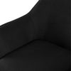 2er Set Esszimmerstuhl HORID - Stoff Schwarz 52x63x82 cm | Essstühle Esszimmerstühle Küchenstühle Wohnzimmerstühle Bild 5