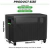 LuxusKollektion Grill-Schutzhülle Grillabdeckung Beistelltisch 145x65x100cm 420D wasserdicht winddicht Bild 3