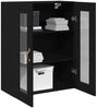 vidaXL Wandschrank Wandmontiert Schwarz Eichen-Optik 69,5 x 34 x 90 cm 862161 Bild 5