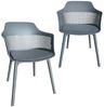 TRISENS Gartenstuhl Helios (1 Stück, 2 St), Terrassenmöbel für Außen- und Innenbereich Essstuhl in eleganter Optik Bild 5