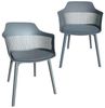 TRISENS Gartenstuhl Helios (1 Stück, 2 St), Terrassenmöbel für Außen- und Innenbereich Essstuhl in eleganter Optik Bild 4