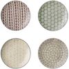 Kuchenteller Teller KARINE PLATES Ø 20 cm 4er Set Bloomingville Bild 3
