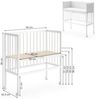 Beistellbett Sophie Weiß 94 x 42.5 cm 1 Seitenschiene Vitalispa Bild 3