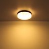 Deckenlampe, Außenleuchte, 2 Flammig, Alu, Glas, D 24 cm Bild 4