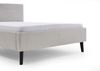 Polsterbett >Avola< Liegefläche 140x200 cm, Poso Farbe Beige – 146x100x210cm (BxHxT) Bild 3