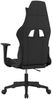 vidaXL Gaming-Stuhl Schwarz und Weiß Stoff 3143740 Bild 5