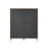 Places of Style Highboard Molveno (1 St), mit strukturierten Fronten, Soft-Close, Breite 123 cm Bild 4
