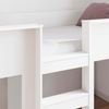 vidaXL Etagenbett für Kinder Weiß 80 x 200 cm Holzwerkstoff 3410483 Bild 3