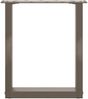vidaXL Couchtischbeine U-Form 2 Stk. Naturstahl 38x(42-43) cm Stahl 4013155 Bild 5