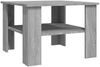 vidaXL Couchtisch Grau Sonoma 60x60x42 cm Holzwerkstoff 815265 Bild 2
