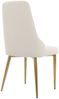 Livin Hill Modig M4-10 Esszimmerstuhl, Samtstoff, Beine aus Edelstahl, 89 x 60 x 51 cm Bild 5