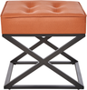 Hocker MURDO Kunstleder Orange Bild 4