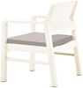vidaXL 3-tlg. Garten-Lounge-Set Kunststoff Weiß 48823 Bild 5