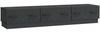 vidaXL TV-Schränk Schwarz 147 x 34,5 x 27 cm Holzwerkstoff 895396 Bild 2