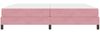 vidaXL Boxspringbett mit Matratze Rosa 200 x 200 cm Stoff 3398718 Bild 5