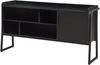 Fernsehschrank Storfjord 120x34x63 cm Schwarz [en. casa] Bild 2