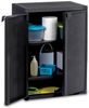 vidaXL Gartenschrank Schwarz 65x45x88 cm PP Rattan-Optik 151236 Bild 5
