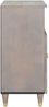 vidaXL Sideboard Grau und Gold 60 x 33 x 75 cm Massivholz Mango 4018797 Bild 4