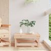 vidaXL Gartenhocker Massivholz Kiefer 825380 Bild 3