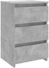 vidaXL Nachttisch Betongrau 40x35x62,5 cm Holzwerkstoff 806219 Bild 2