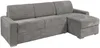 Vente-unique - CALITO Sofa SamtStoff Grau - B 223 cm152 cm x H 93 cm x L 298 cm Bild 2
