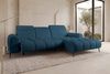 Couch Kairo L Form in Stoff - Chenille - pazifik - Rechts Bild 5