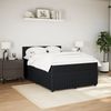 vidaXL Boxspringbett mit Matratze Schwarz 160x200 cm Samt 3290084 Bild 4