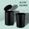 Runder Mülleimer Küche 20 Liter 10050026_46 Bild 5