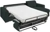Vente-unique - CALITO Sofa Stoff Grün - B 223 cm152 cm x H 85 cm x L 278 cm Bild 4