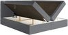 Selsey 'Softie' Boxspringbett 140x200 cm mit Topper und Stauraum, Chenille, Graphitgrau Bild 4