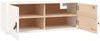 vidaXL Wandschrank Weiß 80x30x30 cm Massivholz Kiefer 818377 Bild 5