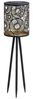 Dehner LED Solarleuchte Solar-Laterne Rabat, verschiedene Höhen, Warmweiß, stilvolle Outdoor Stehlampe, Leuchtdauer 6 h Bild 5