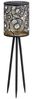 Dehner LED Solarleuchte Solar-Laterne Rabat, verschiedene Höhen, Warmweiß, stilvolle Outdoor Stehlampe, Leuchtdauer 6 h Bild 4