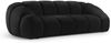Micadoni Sofa Diana 3-Sitzer XL Samt Schwarz Bild 2