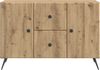 vidaXL Sideboard Artisan-Eiche 89 x 34,5 x 60 cm Holzwerkstoff 895584 Bild 4