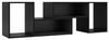 COSTWAY TV-Schrank TV-Regal freie Kombination, mit offenen Regalen, 110-134,5cm Bild 4
