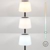 2x LED Tischleuchte, schwarz, Touchdimmer, Akku, H 25,5 cm Bild 5
