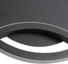 ZMH LED Deckenleuchte Wohnzimmer - Schwarz Deckenlampe Modern Design Schlafzimmerlampe mit 3 Metall Ringe 3000K Warmweiße Küchenlampe 60 * 24cm - 36W Wohnzimmerlampe Esszimmerlampe Flurlampe Bild 5