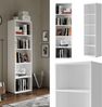 Bücherregal Bob Weiß 40 x 132 cm mit 5 Fächern Vicco Bild 2