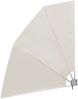 vidaXL Faltbarer Balkonfächer Creme 210×210 cm 41576 Bild 2