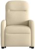 vidaXL Elektrischer Massagesessel mit Aufstehhilfe Creme Stoff 3303010 Bild 5