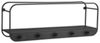 MIRRORS AND MORE 'Liandra' Wandregal mit Garderobe Metall, schwarz, 50x15x18cm Bild 3