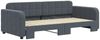 vidaXL Tagesbett Ausziehbar Dunkelgrau 90x190 cm Samt 3196943 Bild 3